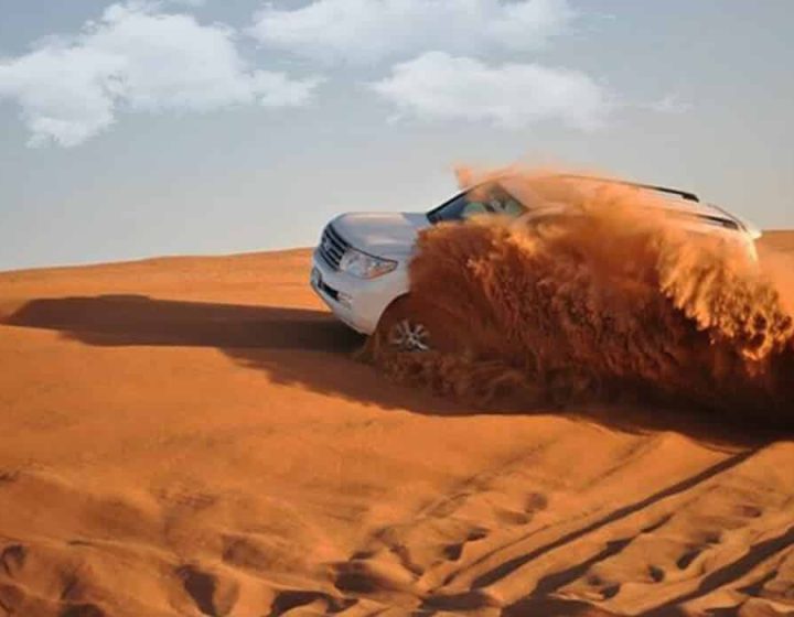 Dune Bashing Desert safari 4x4