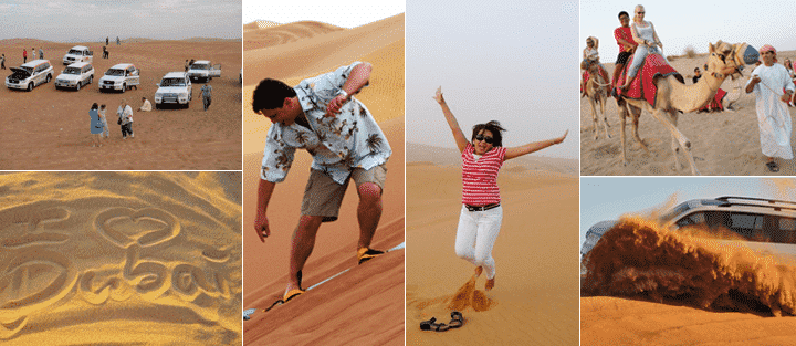 desert safari activities and inclusions